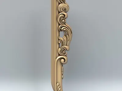 Furniture leg 015 3D model