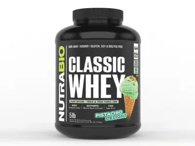 Protein Powder 3D model