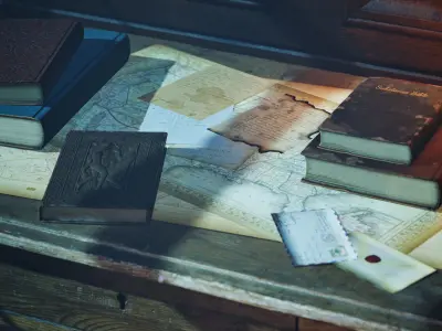 Paper and Book Cover Smart Materials for substance 3d painter Texture