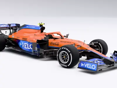 F1 McLaren MCL35M 3D model