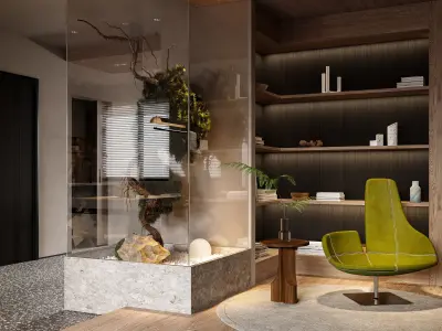 3D Model of Modern Apartment Interior Design 3D model 3D model