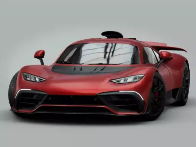 Mercedes-AMG Project ONE 3D model