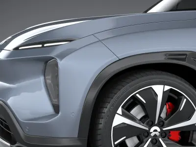 NIO ES7 2023 3D model