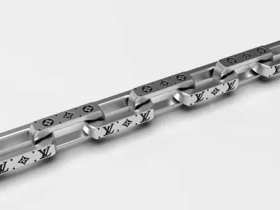 louis vuitton chain 3D print model