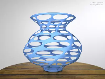 Abstract Vase 3D print model