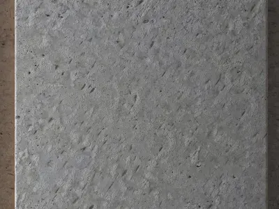 Gray Concrete Material 8K-Seamless-Tileable-No 36 3D model
