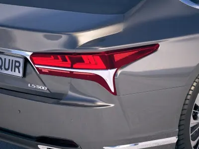 Lexus LS 500 2018 3D model
