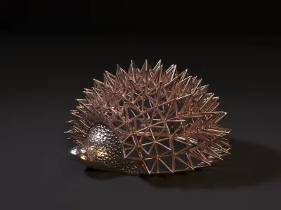 Hedgehog 3D print model