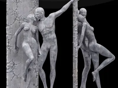 Bob Quinn 1948  Figurative sculptor Free 3D model