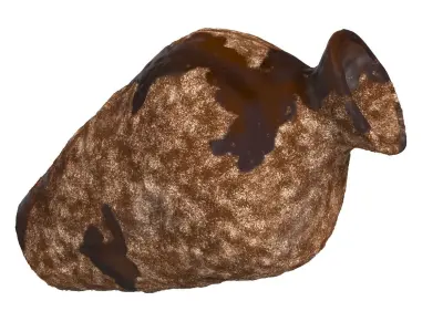 Rustic Vase Pottery 2 3D model