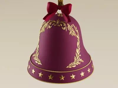 Christmas Bell 3D model