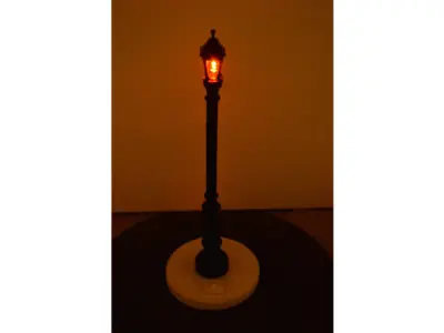 LED Street Lamp Light Stand 3D print model