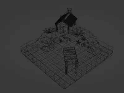 Isometric design 3D model