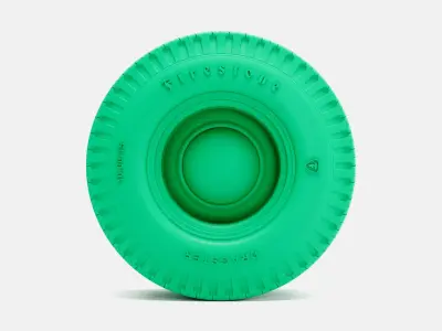 15x10 Smoothie Wheel Firestone Dragster Cheater Slick 3D print model