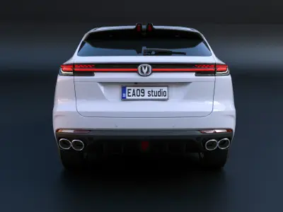 2022 Changan UNI-K  3D model