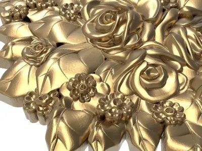  decorative pattern ready for 3D printing 3D model 416