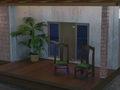 Small home designe 3D model