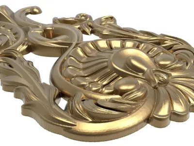  decorative pattern ready for 3D printing 3D model