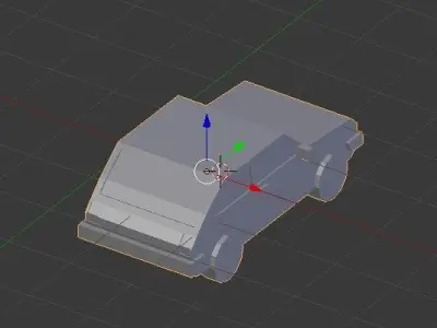 Pack Cars LowPoly 3D model