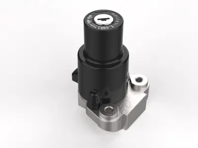 Motorcycle Ignition Switch 3D model