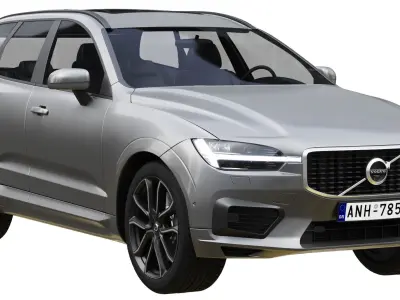 Volvo XC60 R-Design 3D model
