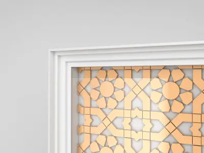 Islamic Frame  3D model