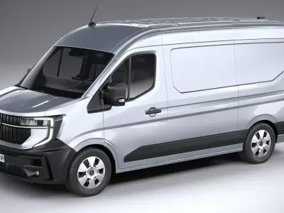 Renault Master 2025 3D model