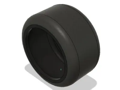 drag tire 3D model