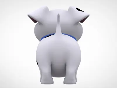 Rolly Low-poly 3D model