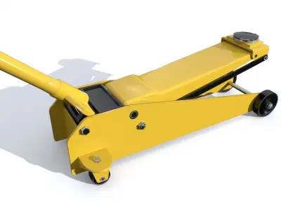 Car Jack Low-poly 3D model