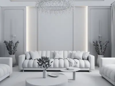 interior 020 3D model