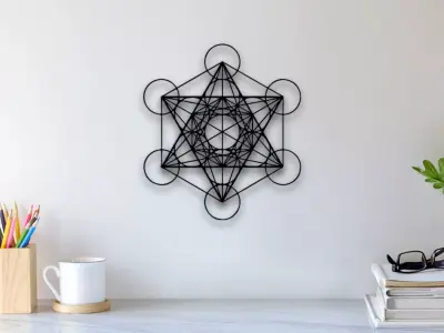 Mandala Wall Art 3D print model
