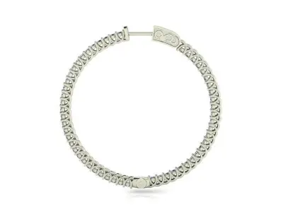 Earrings ready for 3d print 3D print model