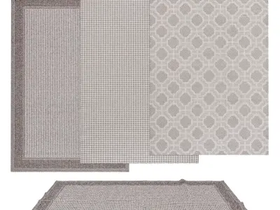 Rugs No 547 Low-poly 3D model