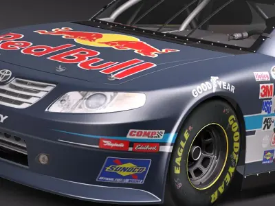 Nascar Toyota 2010-2011 3D model