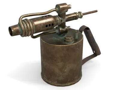 Flammable Equipment Set 3D Model Collection