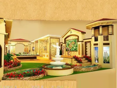 Exhibition - Area - 12X27-3DMAX2009-04 3D model