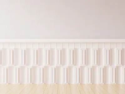 Wall Partition for your interior Low poly 13 3D model