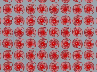 Ceiling Pattern 3D model