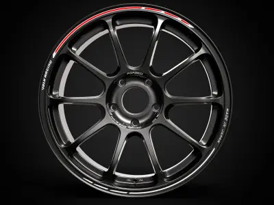 Volk Racing ZE40 3D model