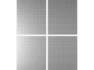 Black classic rugs 3D model