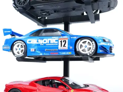 Model Car Stand Display 1 to 18 3D print model