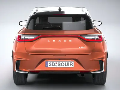 Lexus LBX 2024 3D model