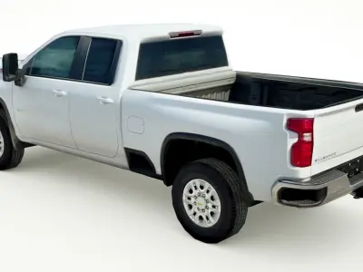Chevrolet Silverado 2500 HD 2024 Low-poly 3D model