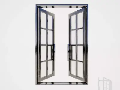 Hinged Doubledoor 03 3D model