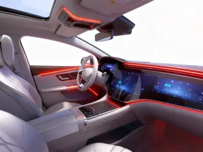 High-Detail Mercedes Benz EQS 3D model