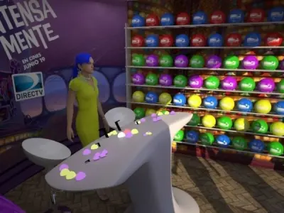 Brand launch at the fair for brand 3D model