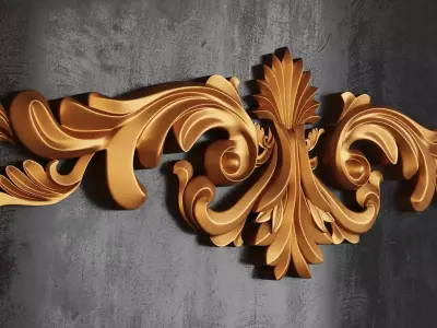 ornament 3D model 2