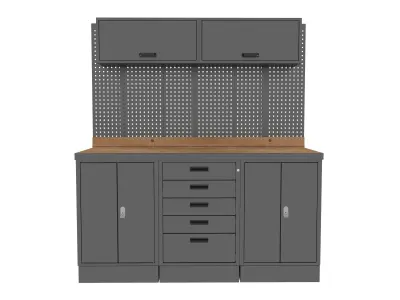 Workshop Blika 3D Model Pack