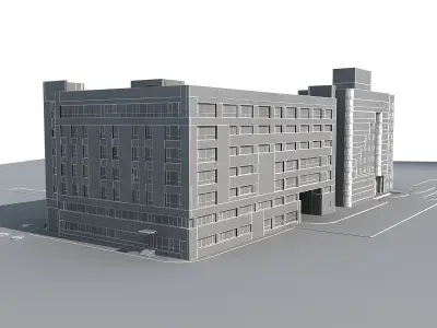 Building 74 3D model